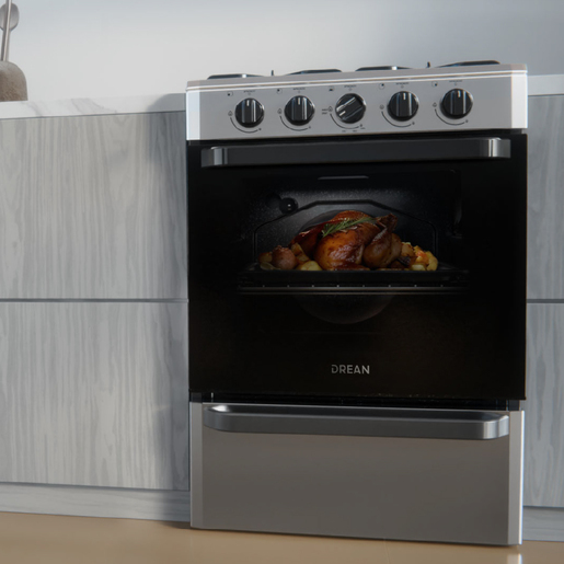 COCINA CD5602AI0 56CM INOXIDABLE DREAN - Imagen 3