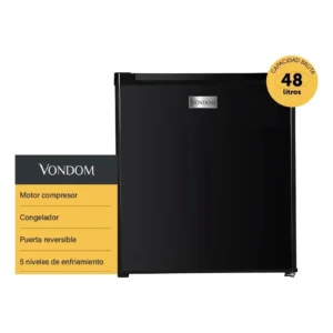 HELADERA RFG148N 48LTS BAJO MESADA NEGRO VONDOM