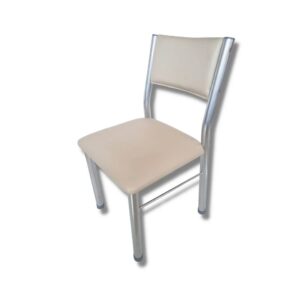 SILLA JULIANA ALUMINIO CUERINA
