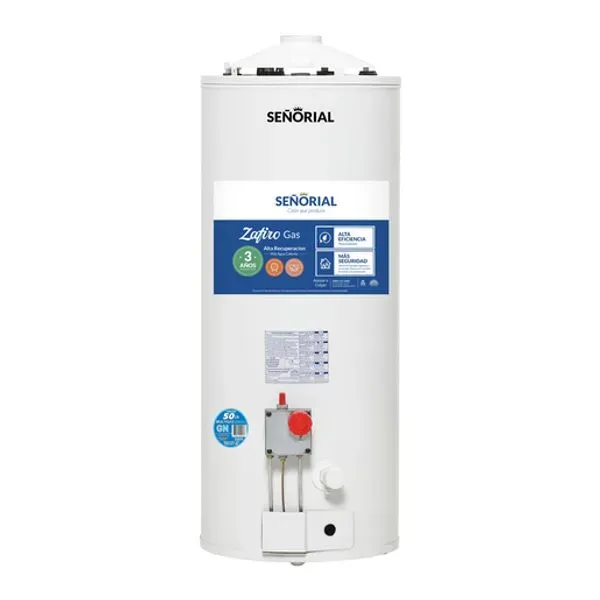 TERMOTANQUE MG 50L ZAFIRO BLANCO