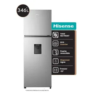HELADERA RT3N320NMC 320LTS NO FROST ACERO INOX.