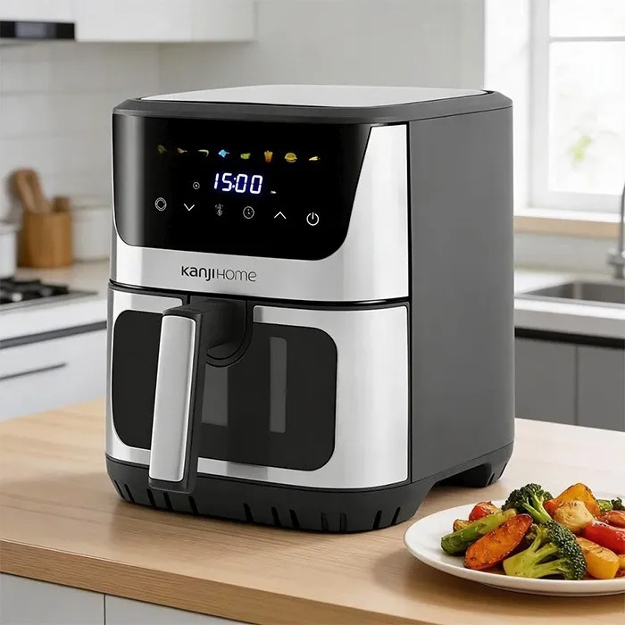 FREIDORA KJHAF1704 S/ACEITE 6.9LTS DIGITAL KANJI - Imagen 6