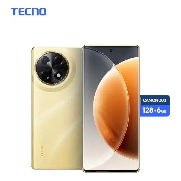 CELULAR LIBRE CAMON 30S GOLD 128GB/6G TECNO