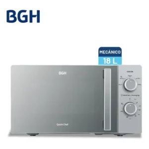 MICROONDAS B118MS25 18LTS MEC.SILVER BGH
