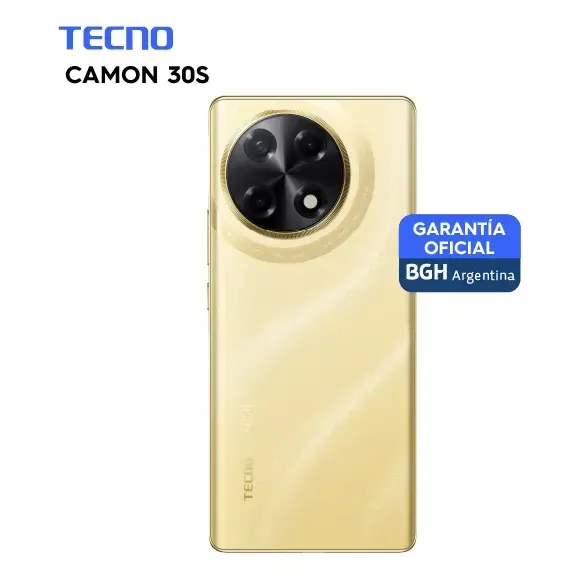 CELULAR LIBRE CAMON 30S GOLD 128GB/6G TECNO - Imagen 2