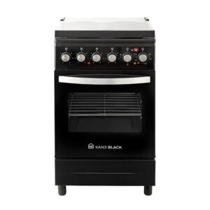 COCINA 4H ELECTRICA BLACK NEGRA 50X50