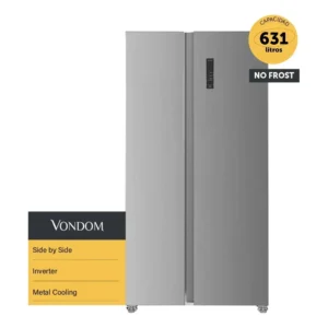 HELADERA SIDE BY SIDE SBS631 631LTS ACERO INOX.
