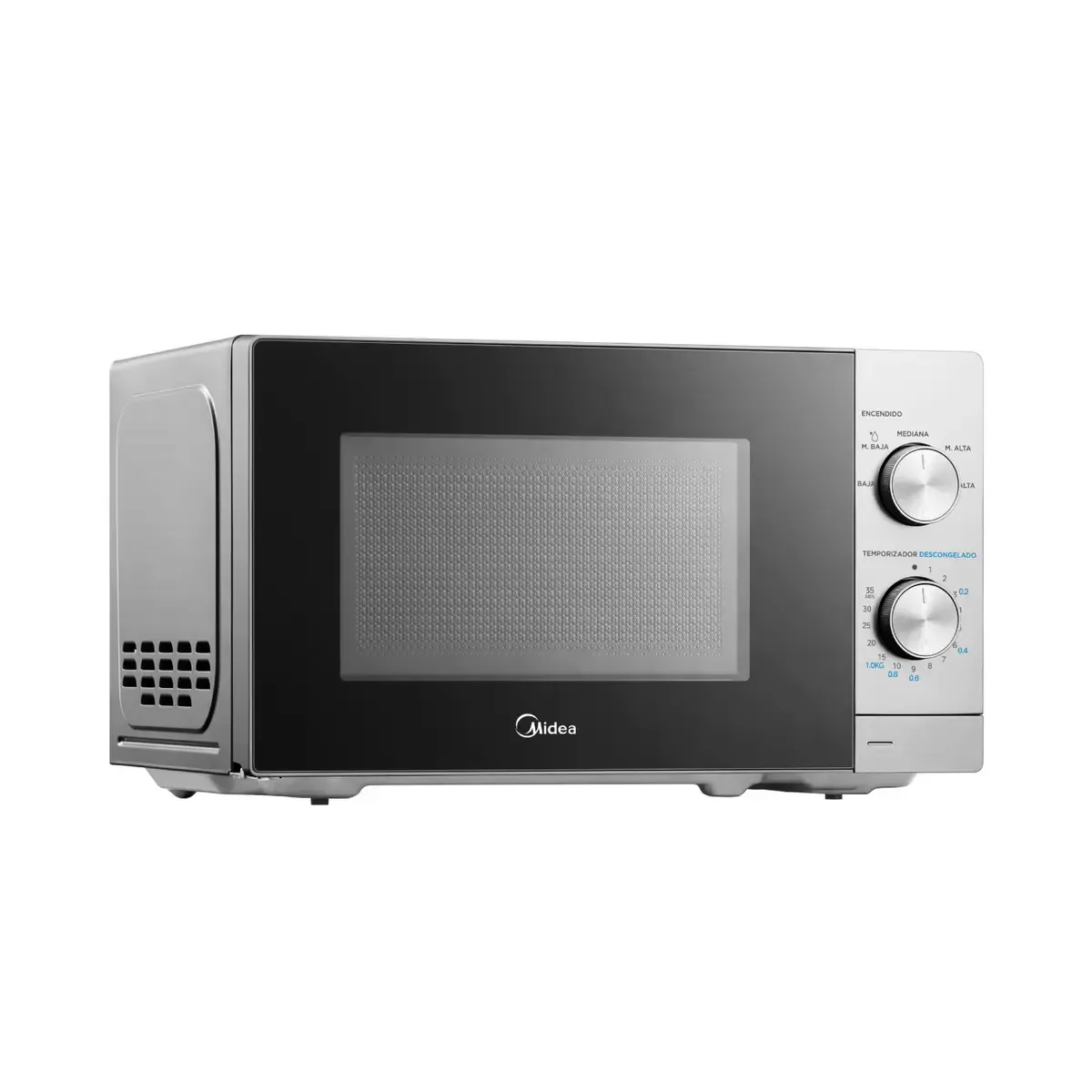 MICROONDAS 20LTS MW-MN120SAR1 SILVER MIDEA (BP) - Imagen 4