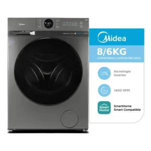 LAVASECARROPAS MF200D80WB/T 8KG INVERTER MIDEA(BP)