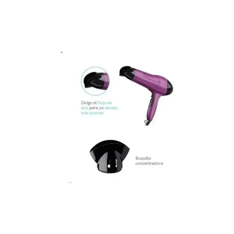 SECADOR DE CABELLO RVDR773PLA2AV1 REVLON PURPLE - Imagen 3