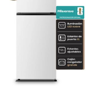HELADERA RT205N1EWA 205LTS TOP MOUNT HISENSE