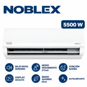 AIRE ACONDICIONADO NXIN55HA2AN 5500W F/C NOBLEX