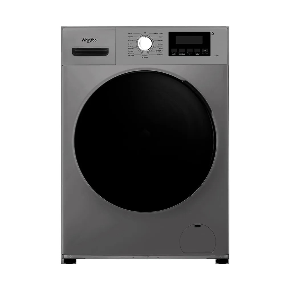 LAVARROPAS WNQ07AS CARGA FRONTAL 7KG INOXIDABLE - Imagen 2