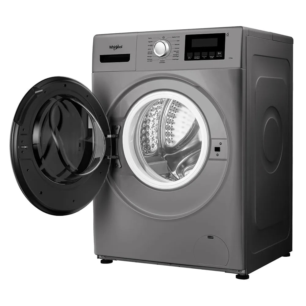 LAVARROPAS WNQ07AS CARGA FRONTAL 7KG INOXIDABLE - Imagen 3